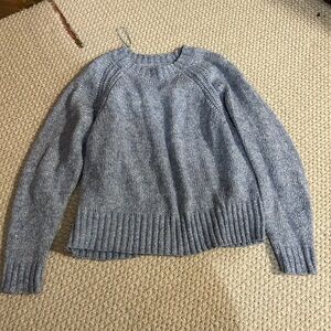 Cozy Blue Knit Sweater